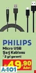 PHİLİPS MİCRO USB ŞARJ KABLOSU PHİLİPS MİCRO USB ŞARJ KABLOSU